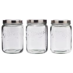 Mason Craft & More 4 Qt. Canning Jar (Set of 3)