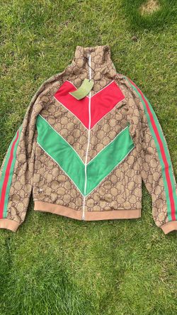 Gucci Stripped Monogram Tracksuit