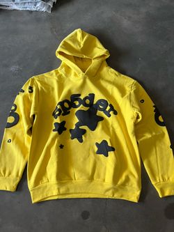 Yellow Sp5der Hoodie