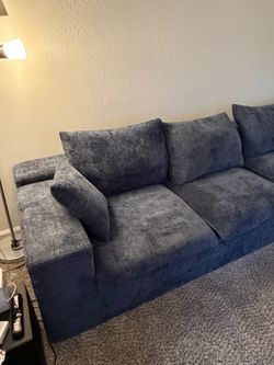 L shaped Boneless Couch