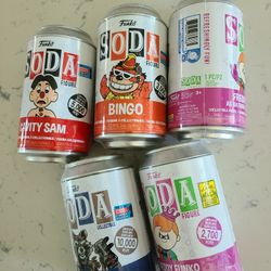 Funko pop Soda Figures