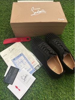Red bottoms Louis Junior Spikes