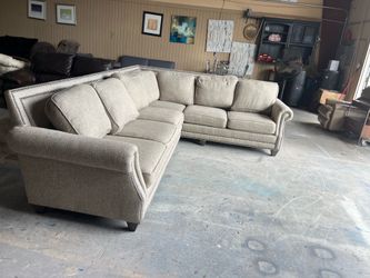 Beig sectional