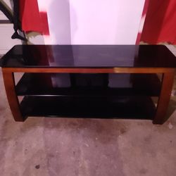 Glass 3 Tier TV Stand 