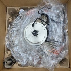 Hampton Bay Conyer 20 in. Indoor/Wet Outdoor 3-Speed Anywhere Fan with Convenient