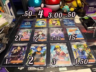 Pokémon TCG Trainer Card Lot – 12 Cards