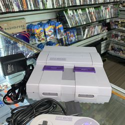 Like New Super Nintendo Console System In Stock 
