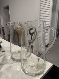Crate and barrel pitchers new