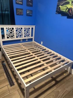 Full size bed frame