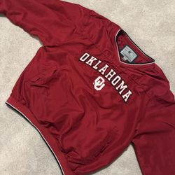 Vintage OU College Pullover Size L