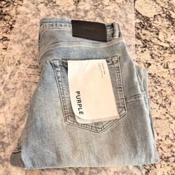 Purple  jeans