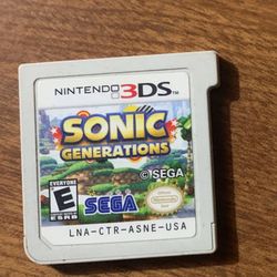 Sonic Generations 3ds Game