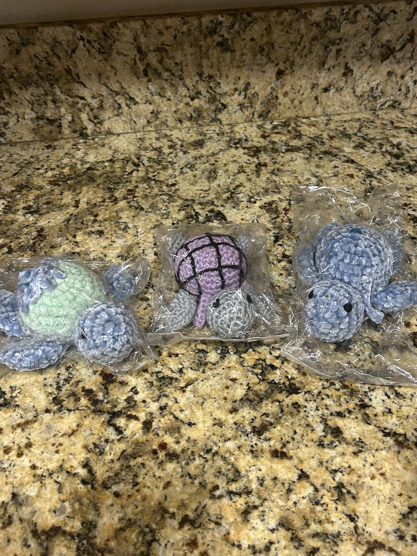 Crochet Turtle And Virgin Mary