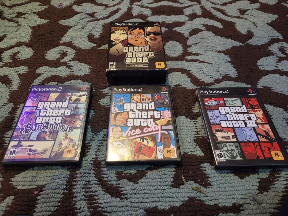 Grand Theft Auto Trilogy PS2