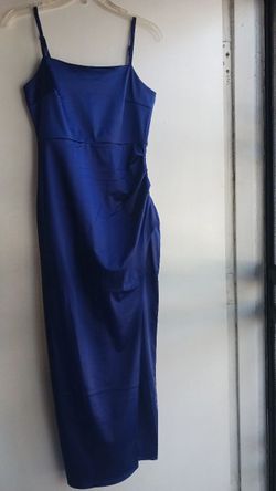 Royal Blue Spaghetti Strap Dress