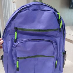 Purple Backpack 