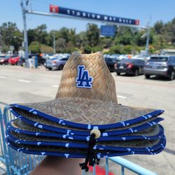 LA Dodgers 6/16 Fathers Day Straw Hat $50 Pasadena 