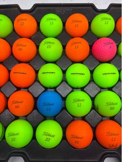 Titleist velocity color golf balls $10 per dozen