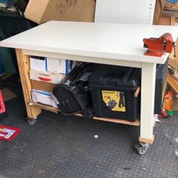 Workbench  On Wheels