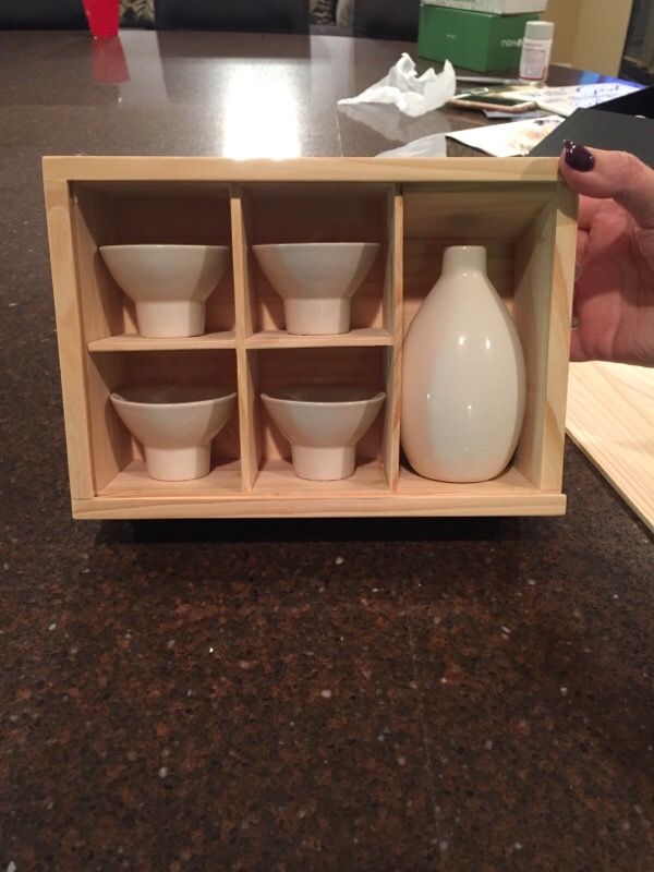 Little glass cup set