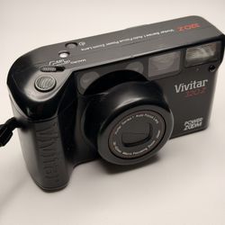 Vivitar 35mm Point And Shoot Film Camera!