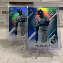 2026 Topps Series 2 Ken Griffey Jr. Crooked Numbers #CN-17 Seattle Mariners