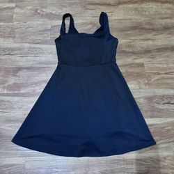 Women’s Tennis Golf Dress Size Medium Black Active athletic Spaghetti Padded dre