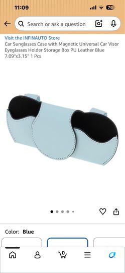 Baby Blue Magnetic Glasses Holder-NEW