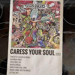 STICKY FINGERS Caress Your Soul 2013 POSTER WALL DECOR