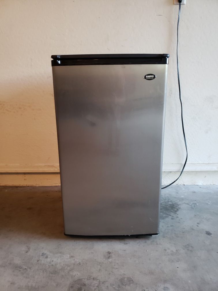 Stainless Steel Mini Refrigerator