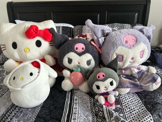 Hello kitty plushies
