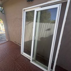 Double Glazed Sliding Door Fiberglass 59x82