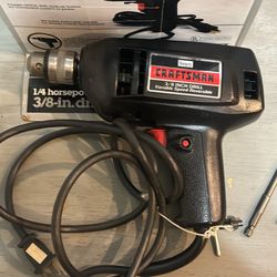 Craftman Drill 3/8