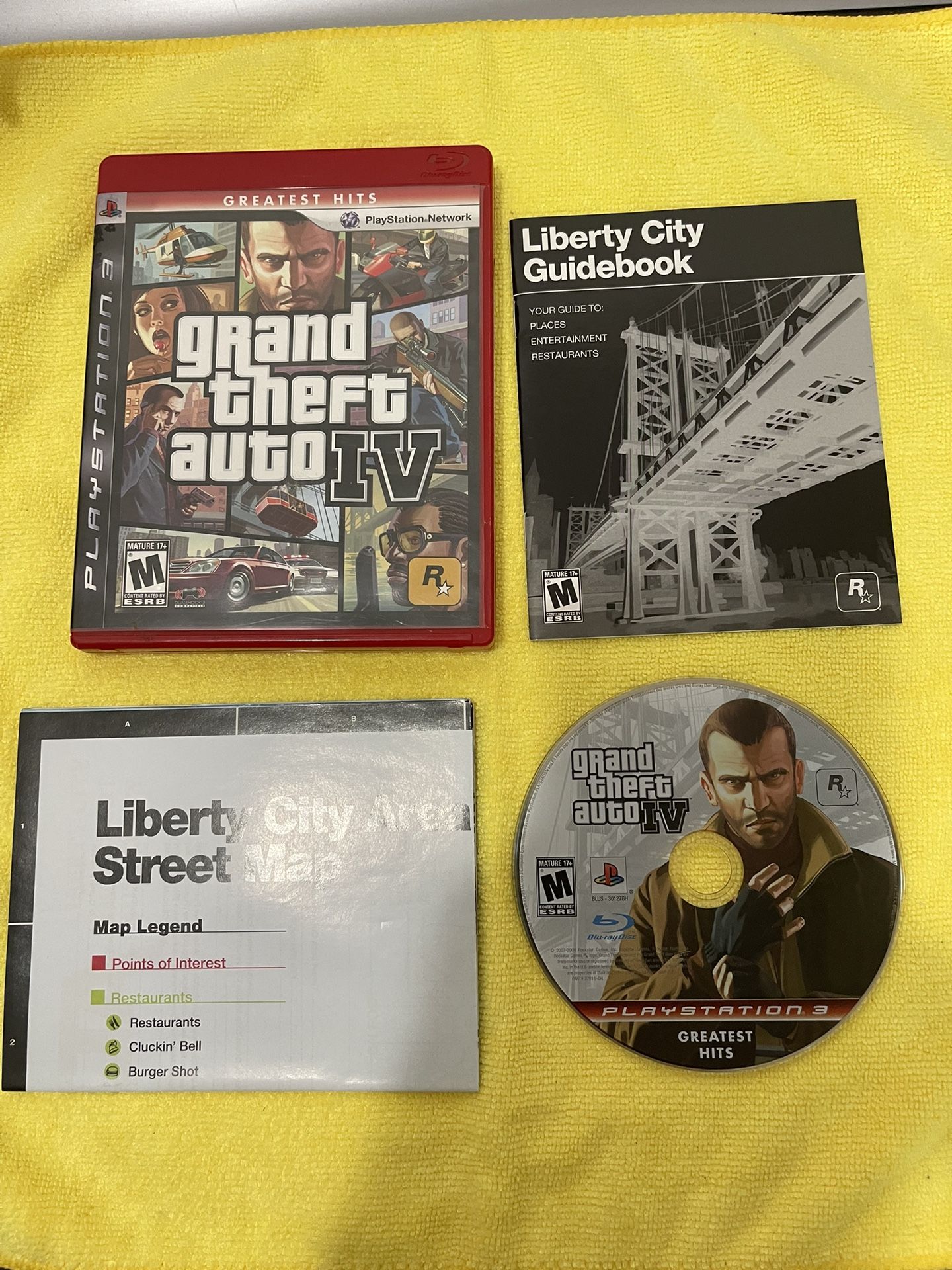 PS3 Grand Theft Auto 4 Cib