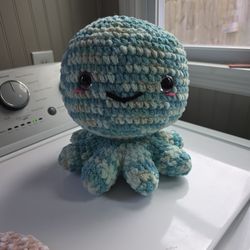 Handmade Crochet Big Octopus Friend!