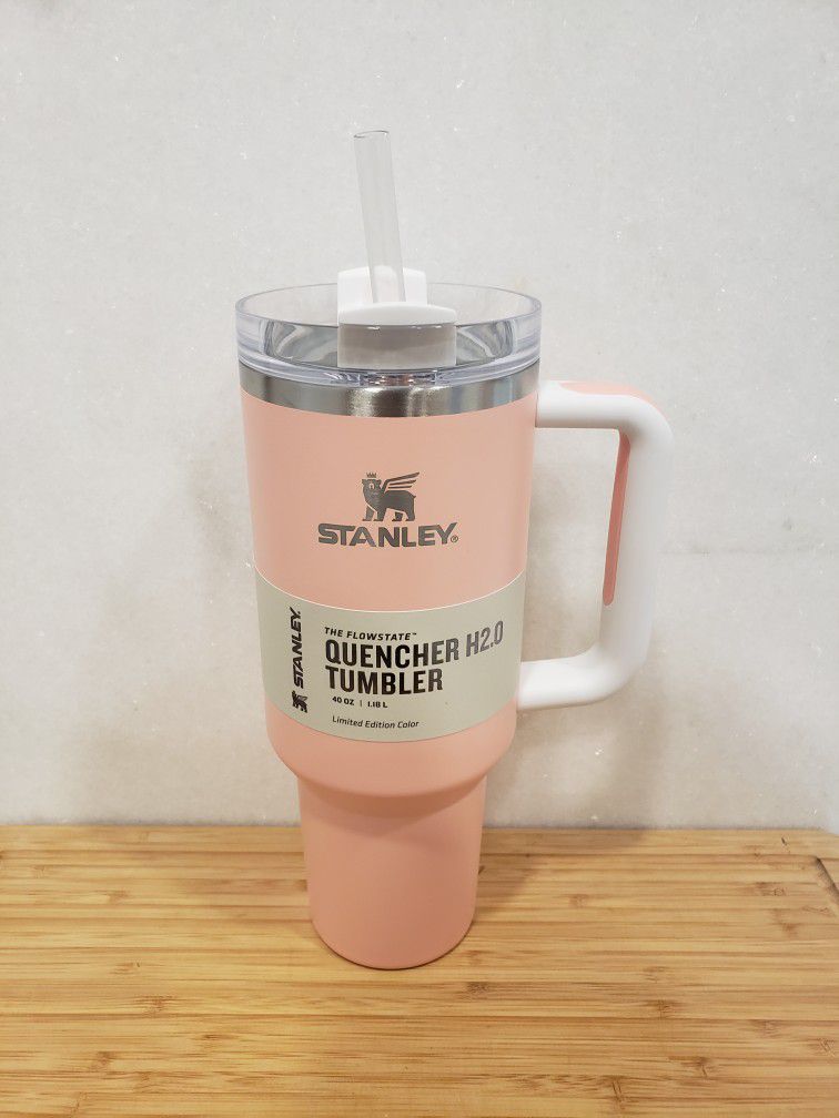 Stanley Adventure Quencher 40 Oz Tumbler Petal Pink - LIMITED EDITION SOLD  OUT
