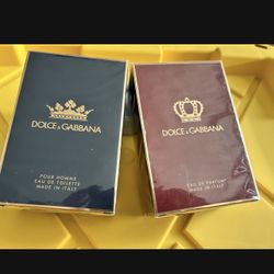 DOLCE & GABBANA … MEN AND WOMEN $60.00 EACH