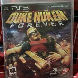 Duke Nukem Forever PS3 Playstation - BRAND NEW / SEALED