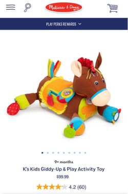 Melissa & Doug Giddy up Activity Horse