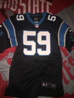 Men’s SMALL NIKE PANTHERS JERSEY