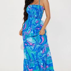 Fashion Nova Maxi Dress / Summer Vibe dress / Vestido