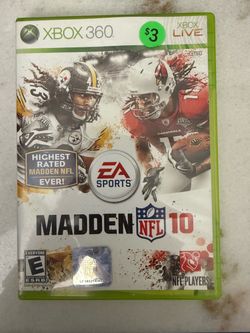 Madden NFL 10 for XBOX 360