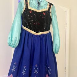Disney Anna Costume Kids Size 4