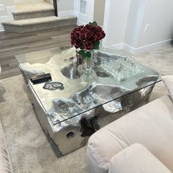 Modern Glass Coffee Table