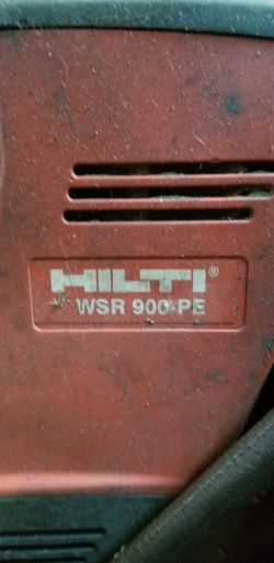 Hilti WSR 900PE Saw Zaw