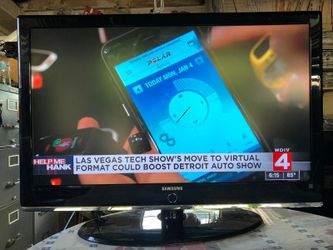 TV flat screen no remote good condition 42 inches