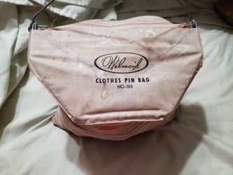 Vintage Clothes Pin Bag No. 303