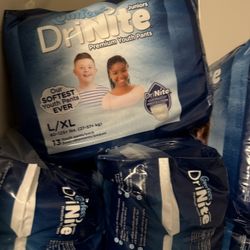 12 Packs Of Comfees Drinite L/XL 60 - 125 Lbs Pull Ups $48 12 packs for $48.00 24 packs for $96.00