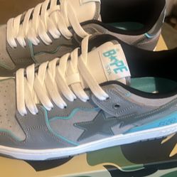 Bapesta Blue And Grey