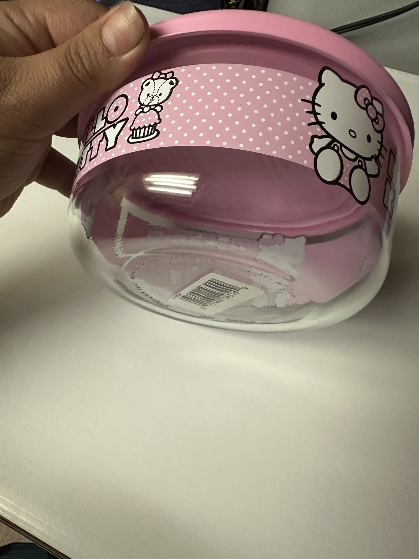 Hello Kitty Glass Containers